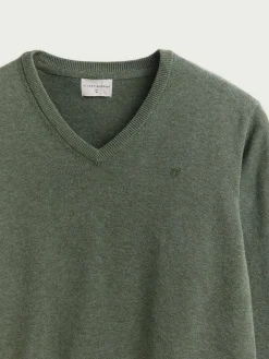 Alvaro Moreno JERSEY V-NECK TRENDY-Hombre Jerséis