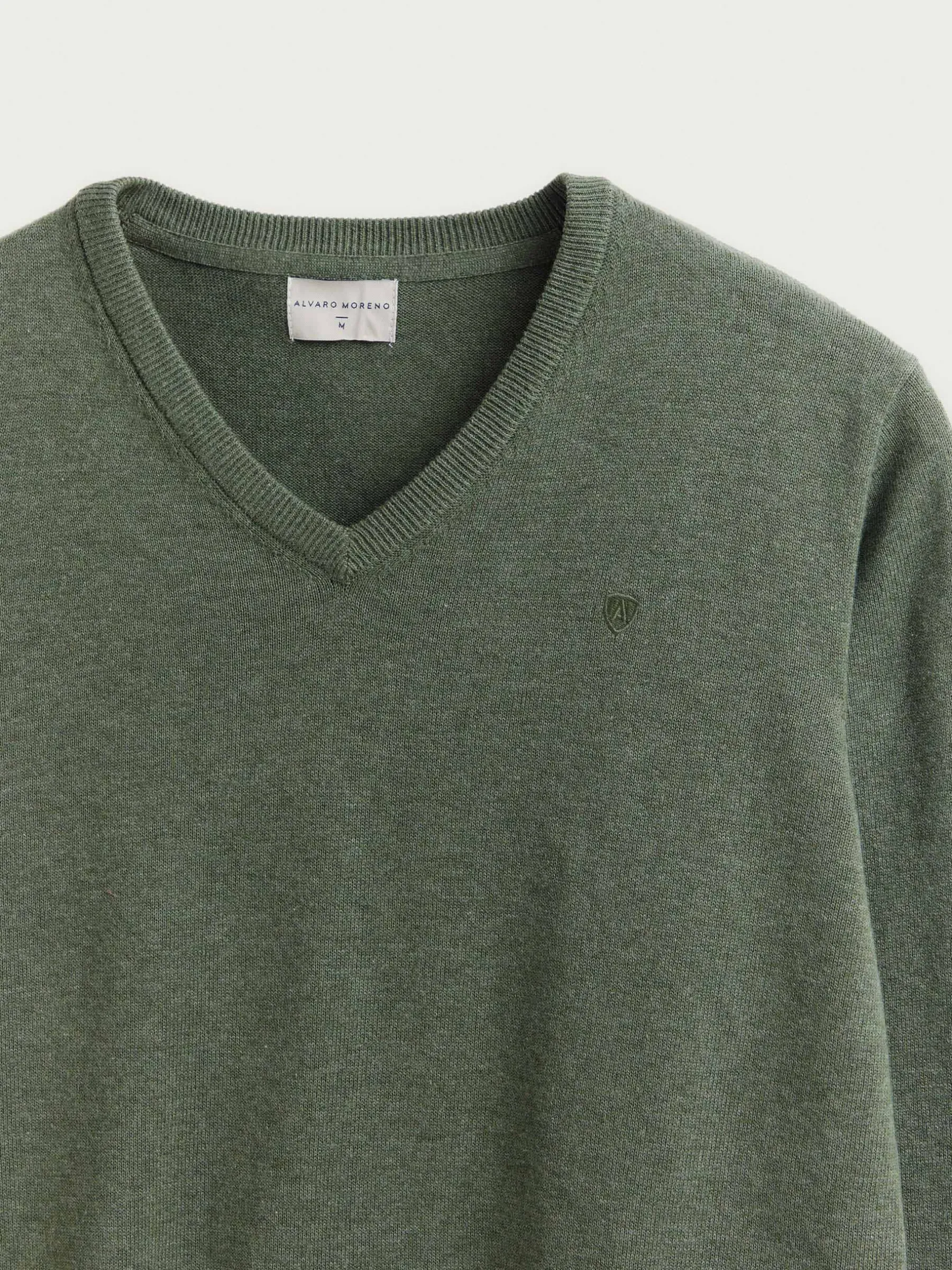 Alvaro Moreno JERSEY V-NECK TRENDY-Hombre Jerséis