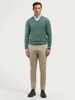 Alvaro Moreno JERSEY V-NECK TRENDY-Hombre Jerséis