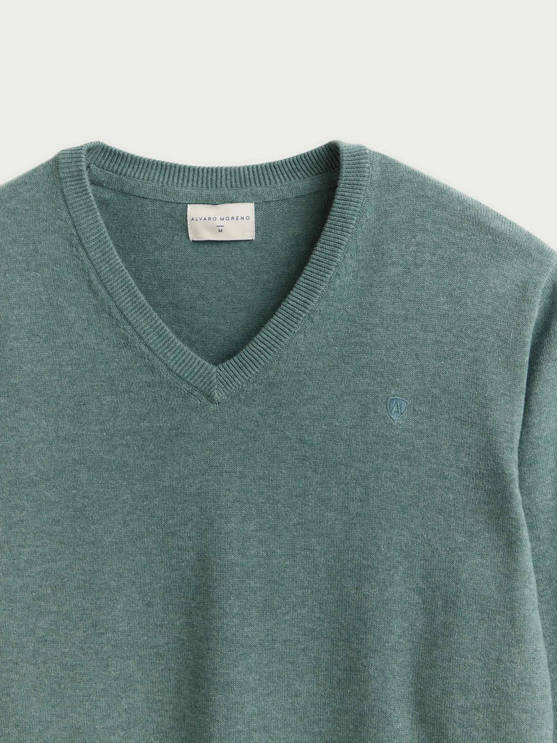 Alvaro Moreno JERSEY V-NECK TRENDY-Hombre Jerséis