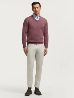 Alvaro Moreno JERSEY V-NECK TRENDY-Hombre Jerséis