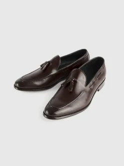Alvaro Moreno MOCASIN BORLAS MARRÓN-Hombre Vestir