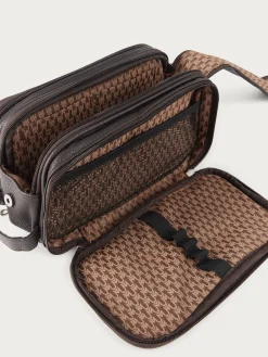 Alvaro Moreno NECESER ROCCO MARRÓN-Hombre Bolsas Y Neceseres