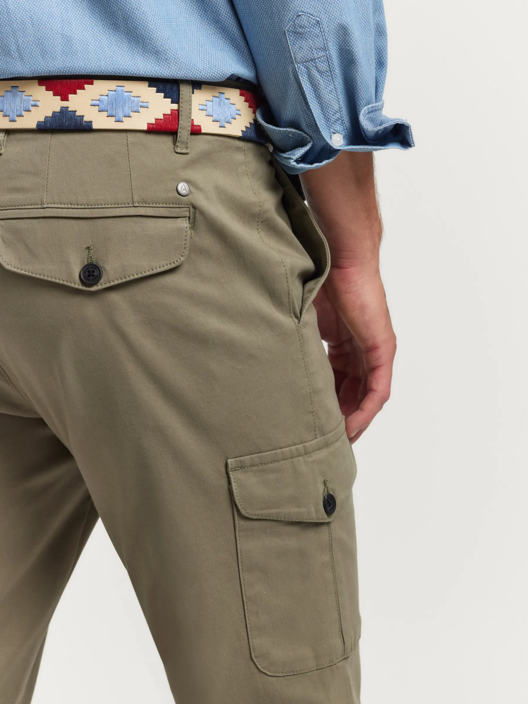 Alvaro Moreno PANTALON BUFFALO-Hombre Cargo