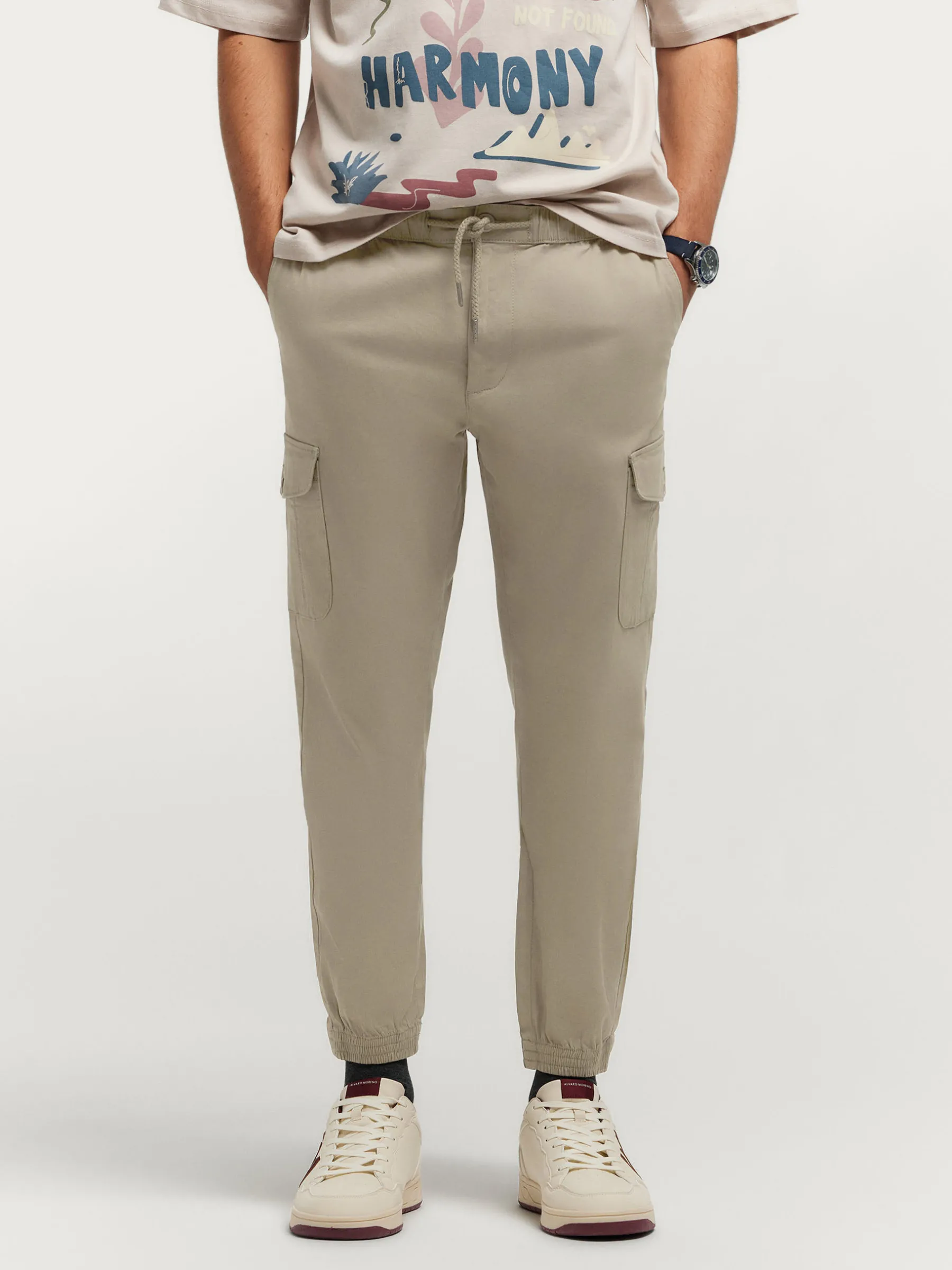 Alvaro Moreno PANTALON BUFFORD-Hombre Cargo