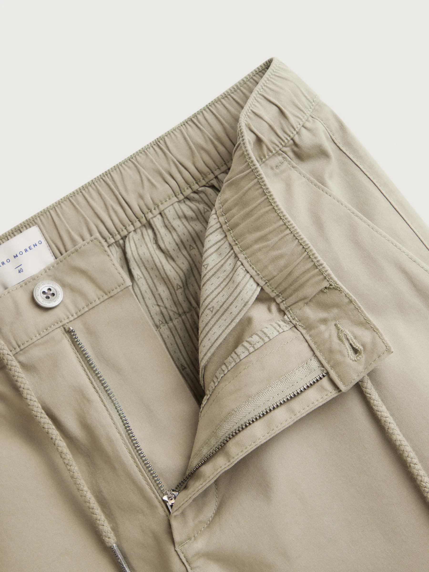 Alvaro Moreno PANTALON BUFFORD-Hombre Cargo