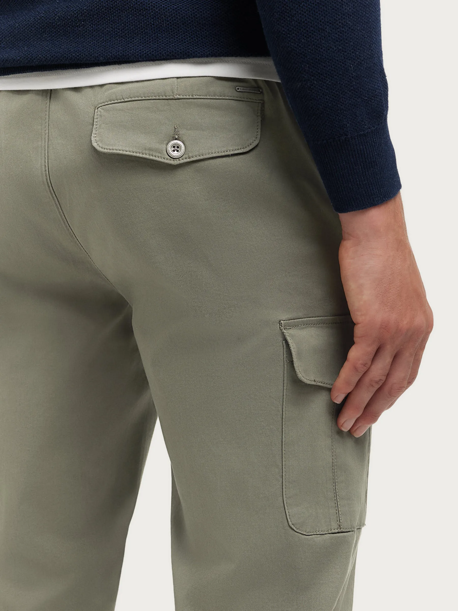 Alvaro Moreno PANTALON BUFFORD-Hombre Cargo
