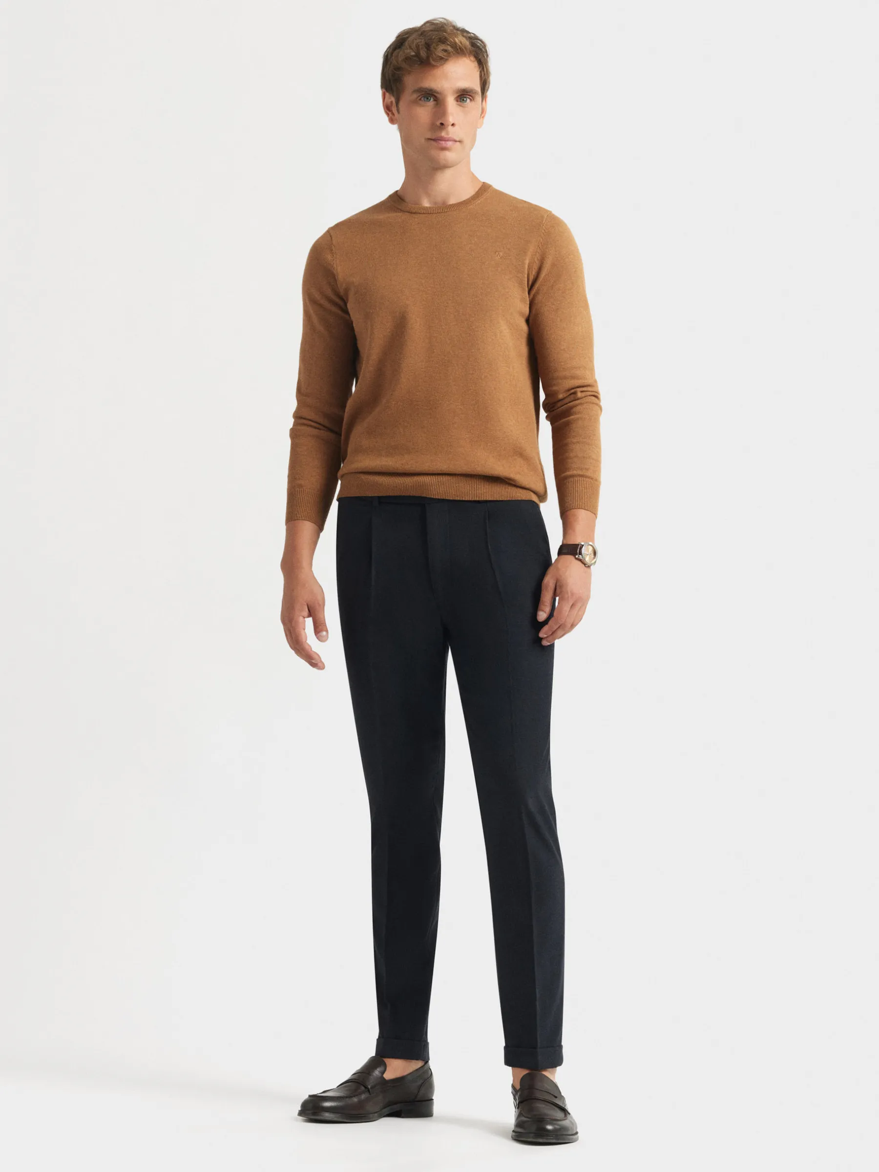 Alvaro Moreno PANTALON CLASSIC TWILL-Hombre Trajes|Trajes