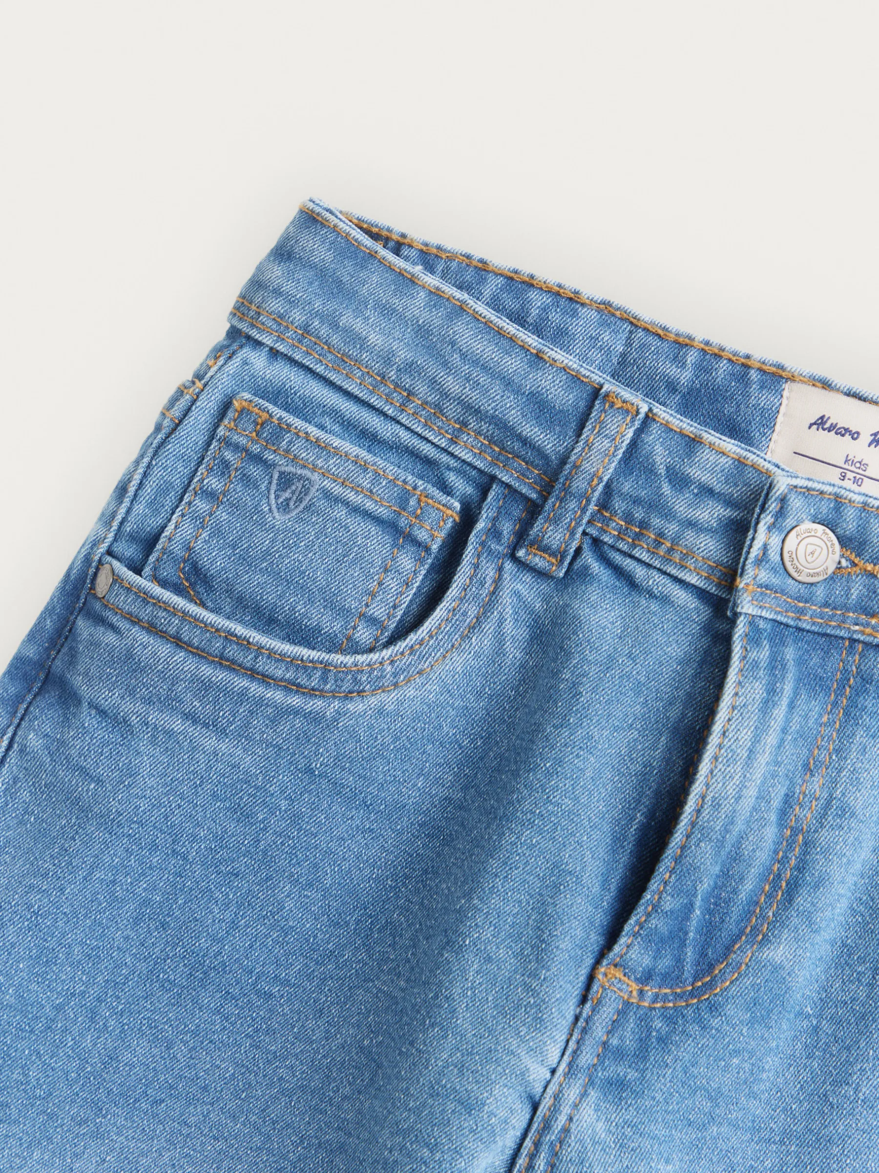 Alvaro Moreno PANTALON DENIM KIDS- Pantalones