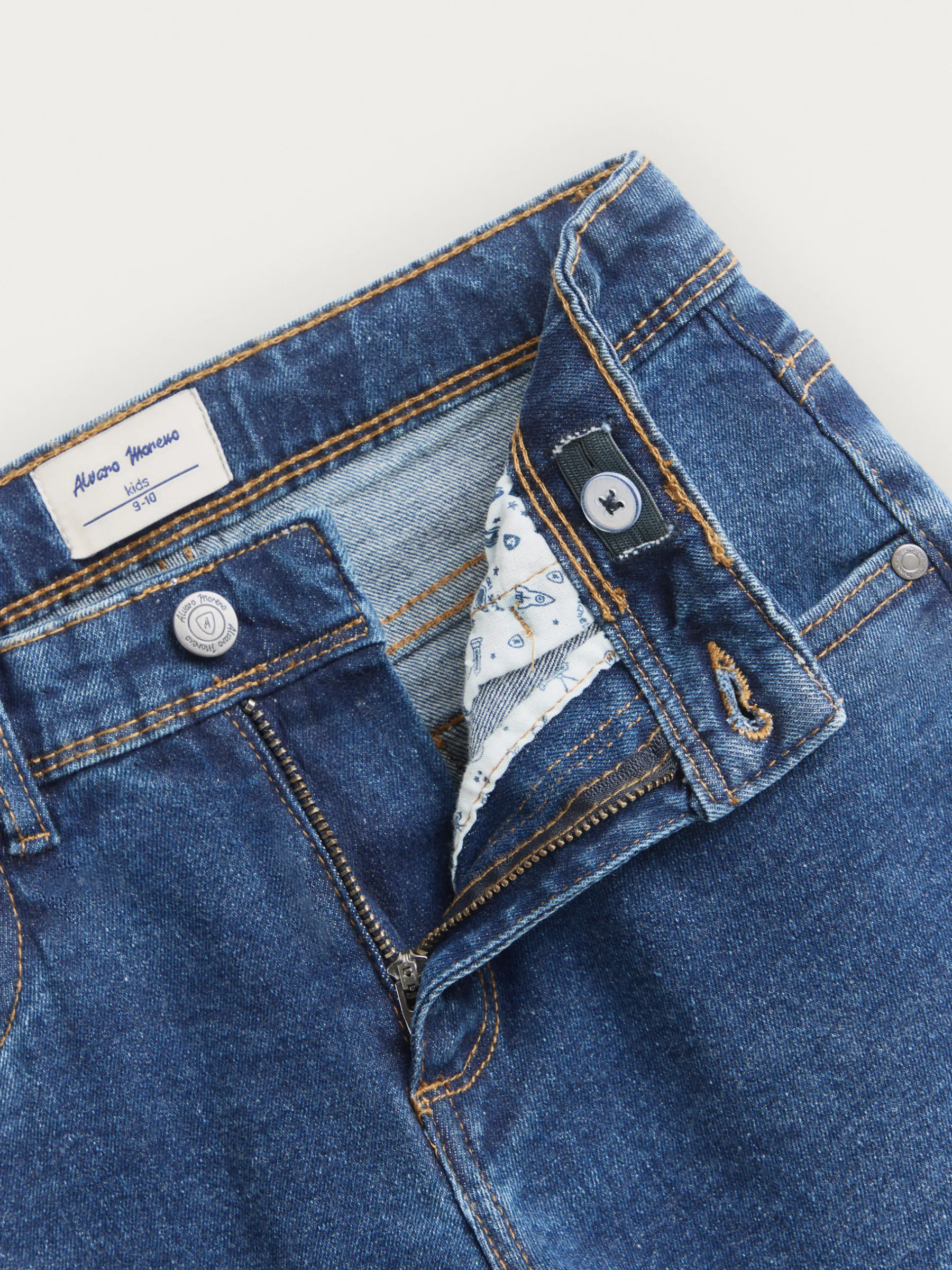 Alvaro Moreno PANTALON DENIM KIDS- Pantalones