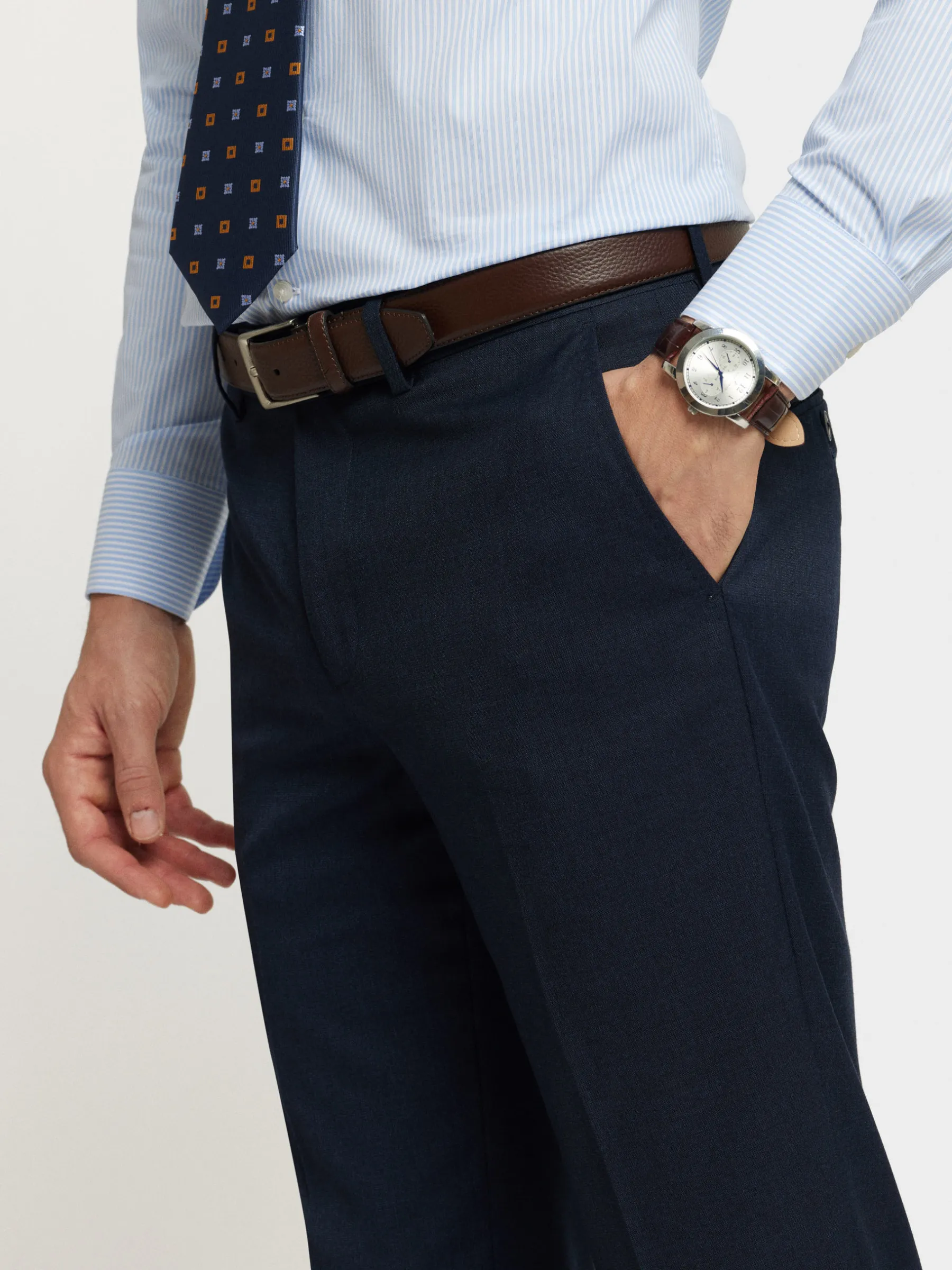 Alvaro Moreno PANTALON FIL A FIL-Hombre Trajes|Trajes