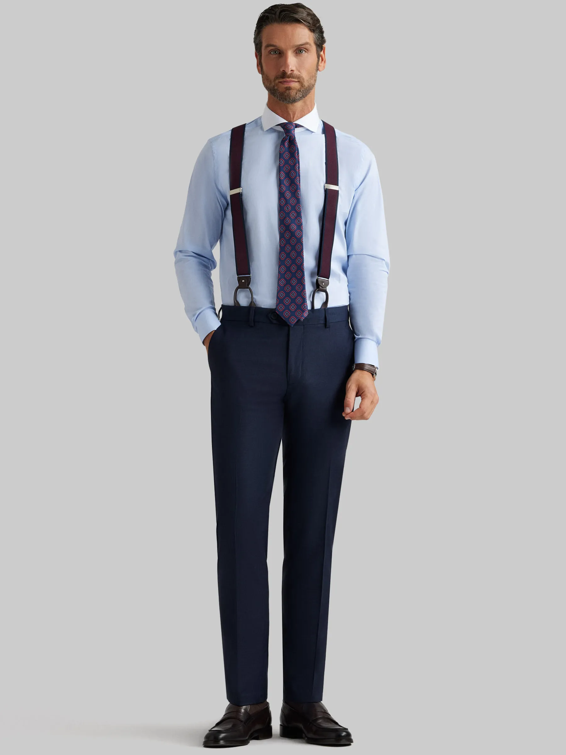 Alvaro Moreno PANTALON FIL A FIL-Hombre Trajes|Trajes