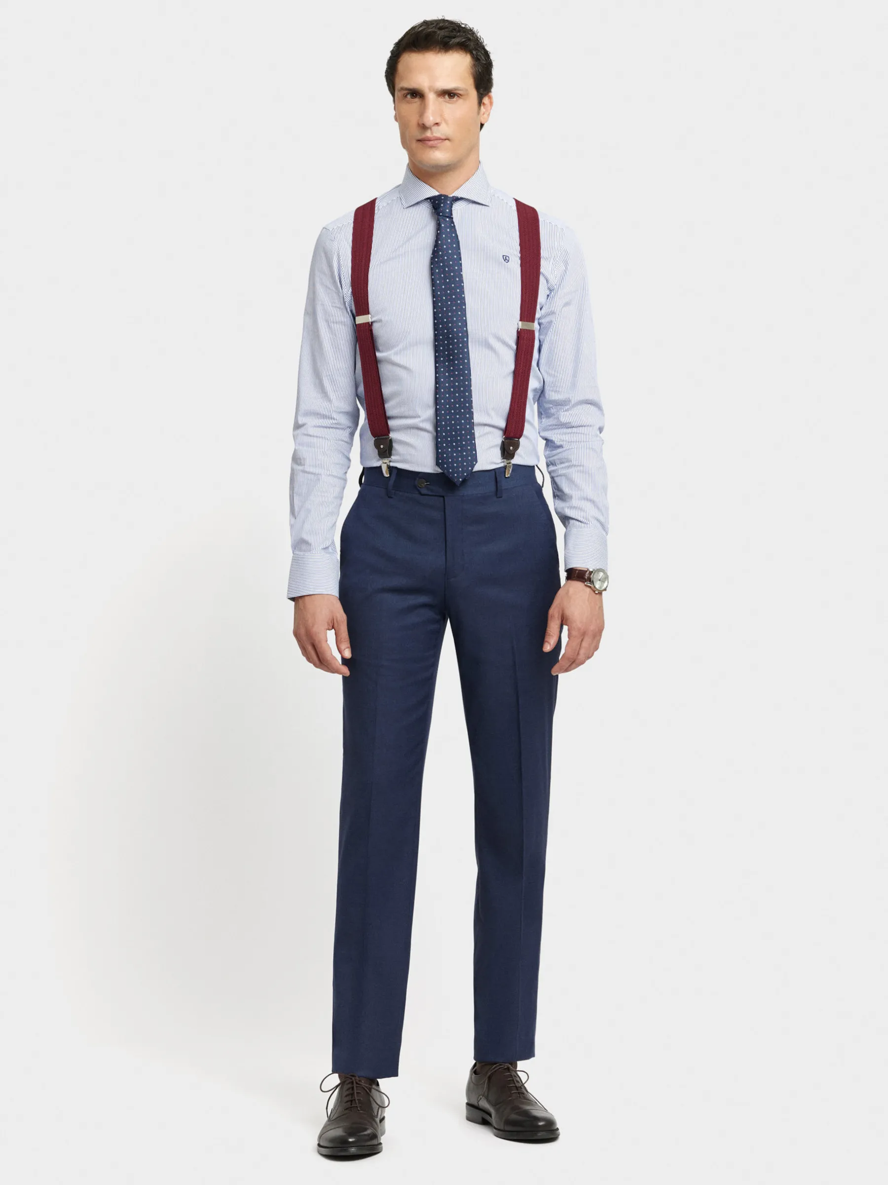 Alvaro Moreno PANTALON FIL A FIL CRUZADO-Hombre Trajes|Trajes