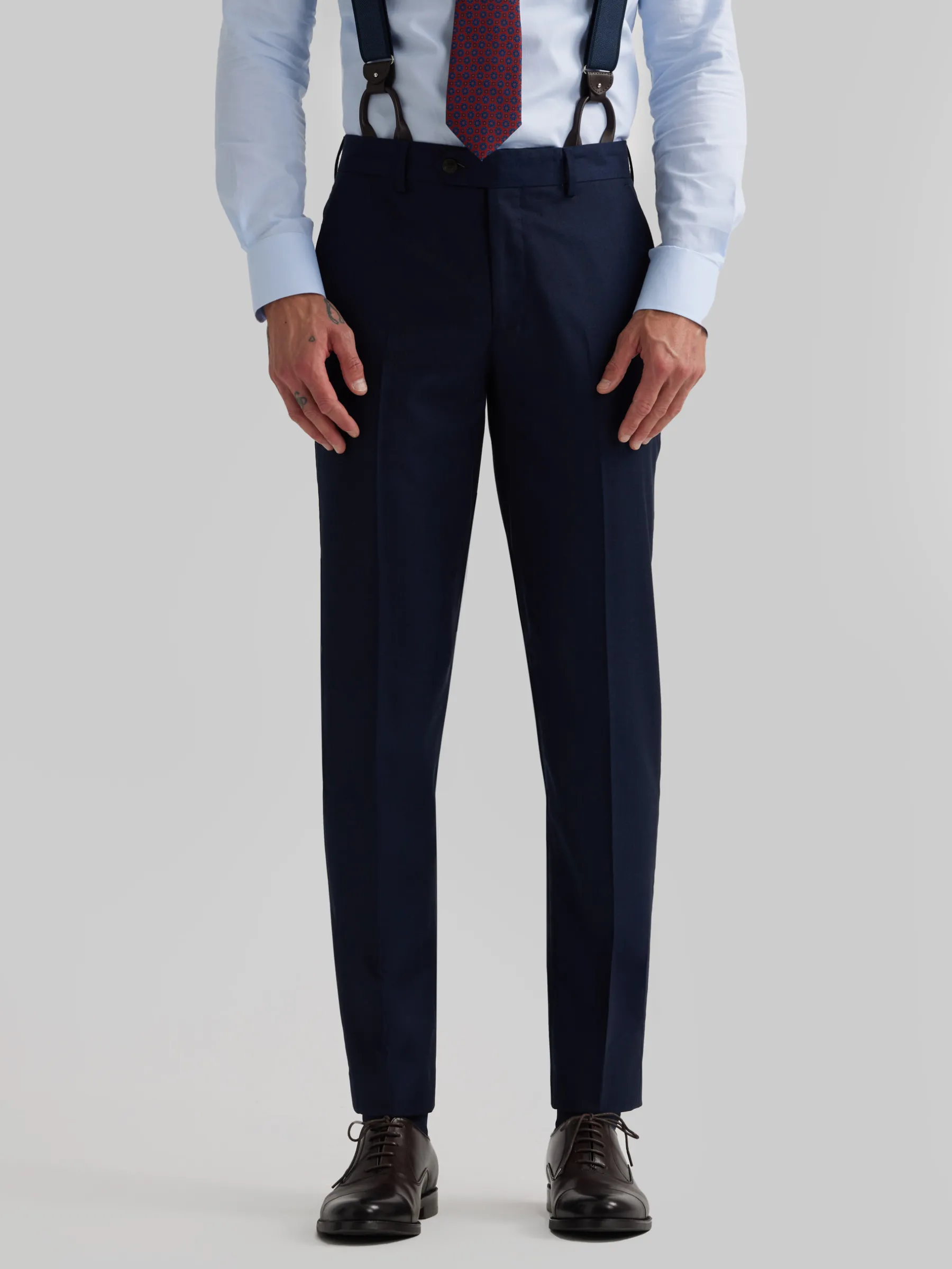 Alvaro Moreno PANTALON FIL A FIL CRUZADO-Hombre Trajes|Trajes