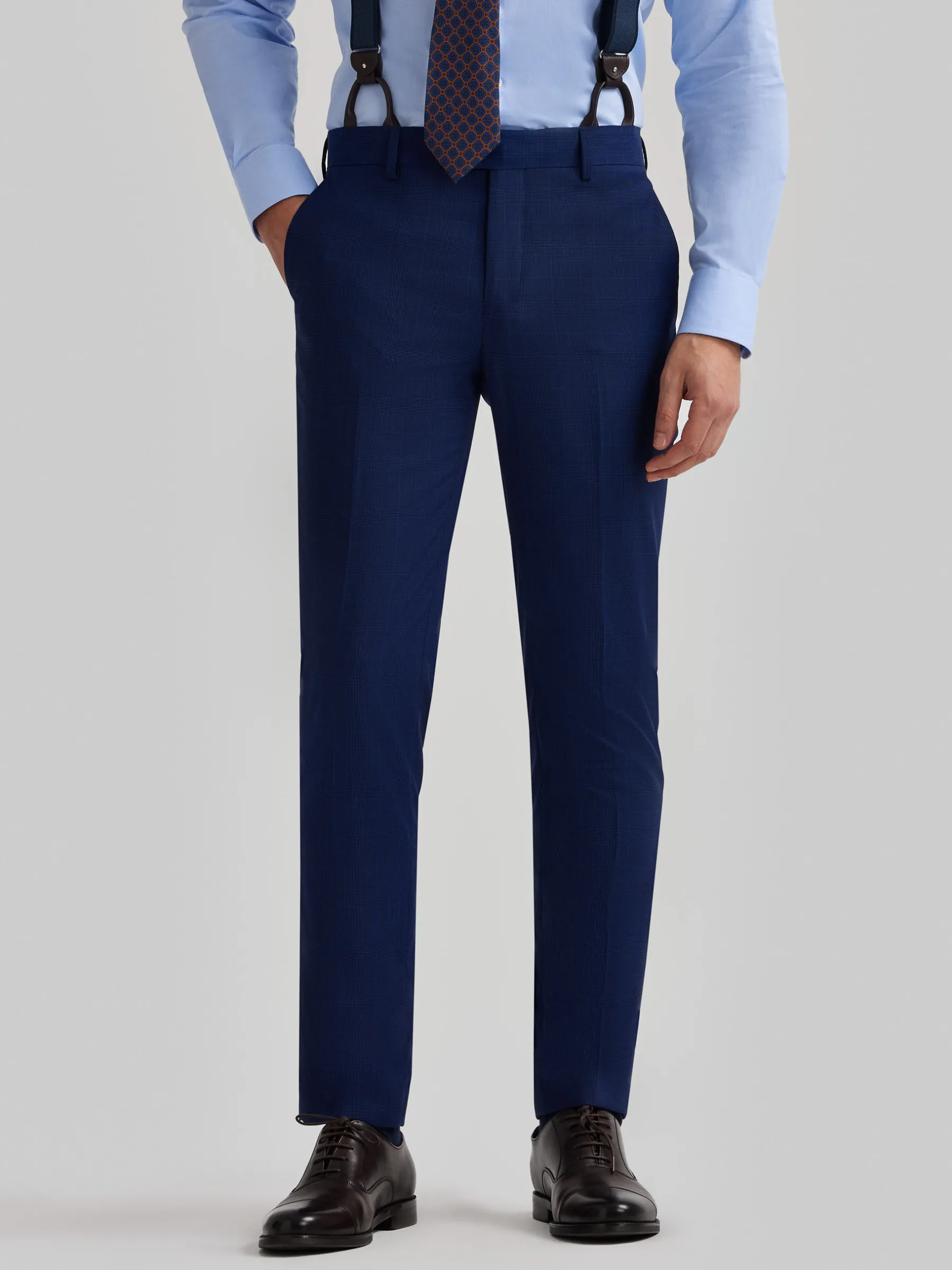 Alvaro Moreno PANTALON GALES SLIM-Hombre Trajes|Trajes