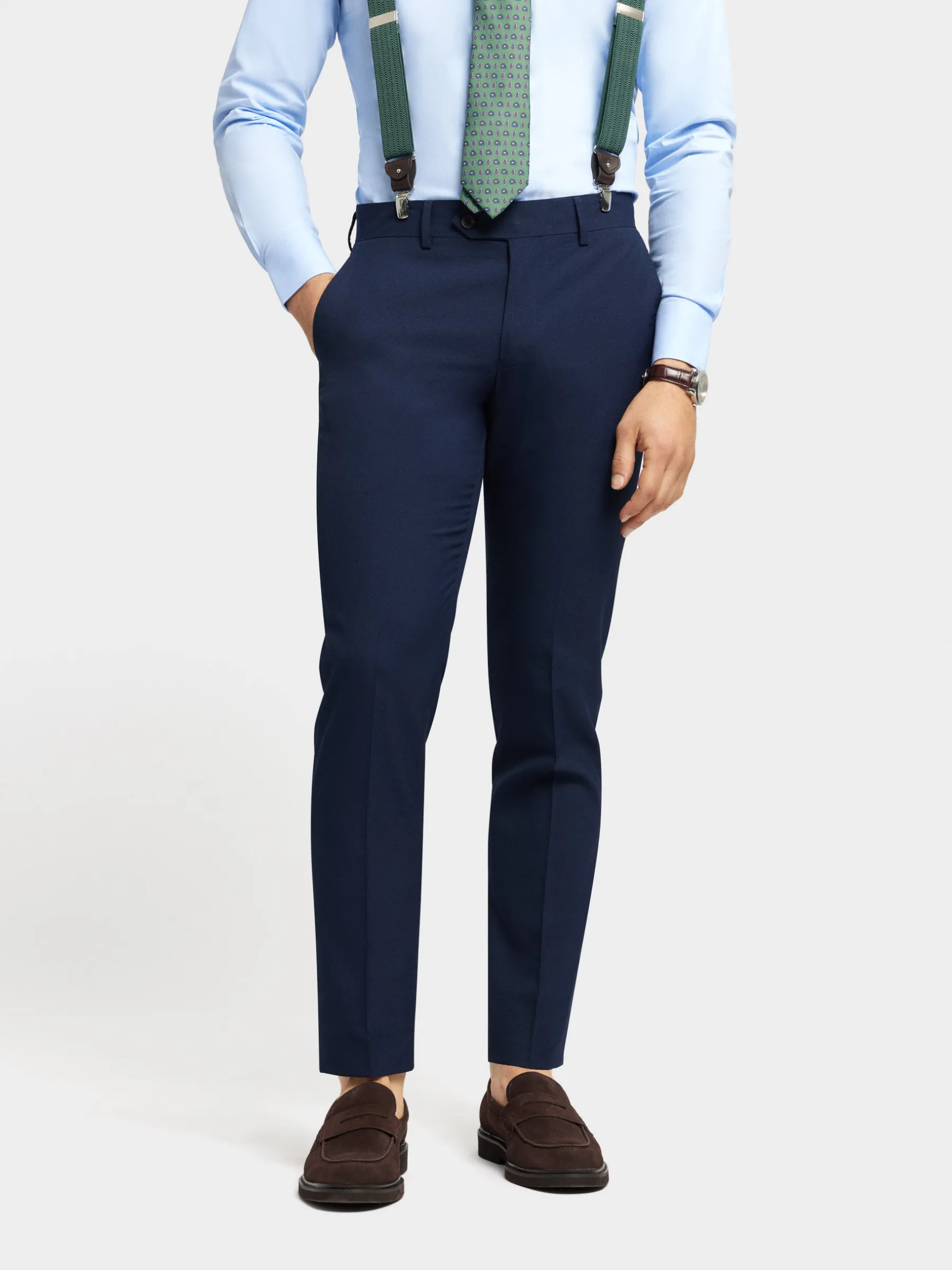 Alvaro Moreno PANTALON MICRO BIRD-Hombre Trajes|Trajes