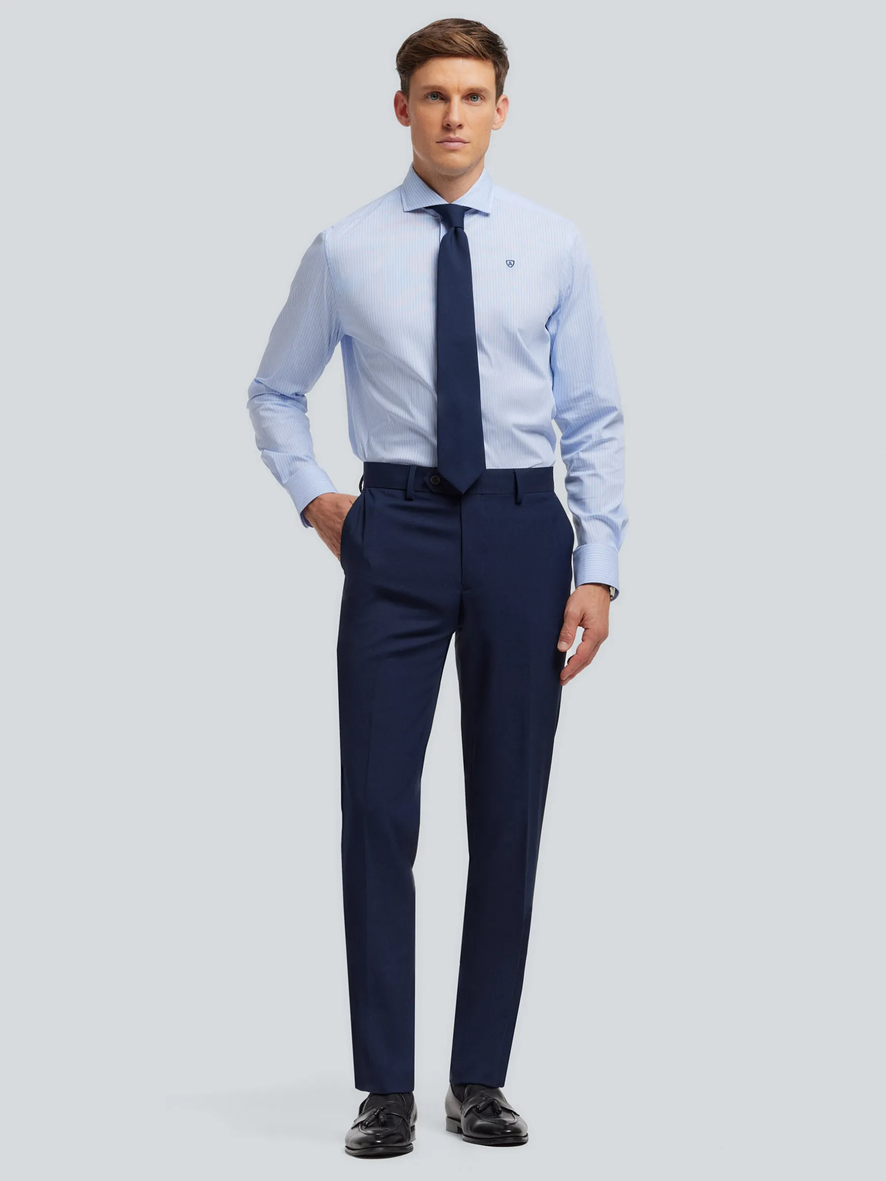 Alvaro Moreno PANTALON MICRO BIRD-Hombre Trajes|Trajes