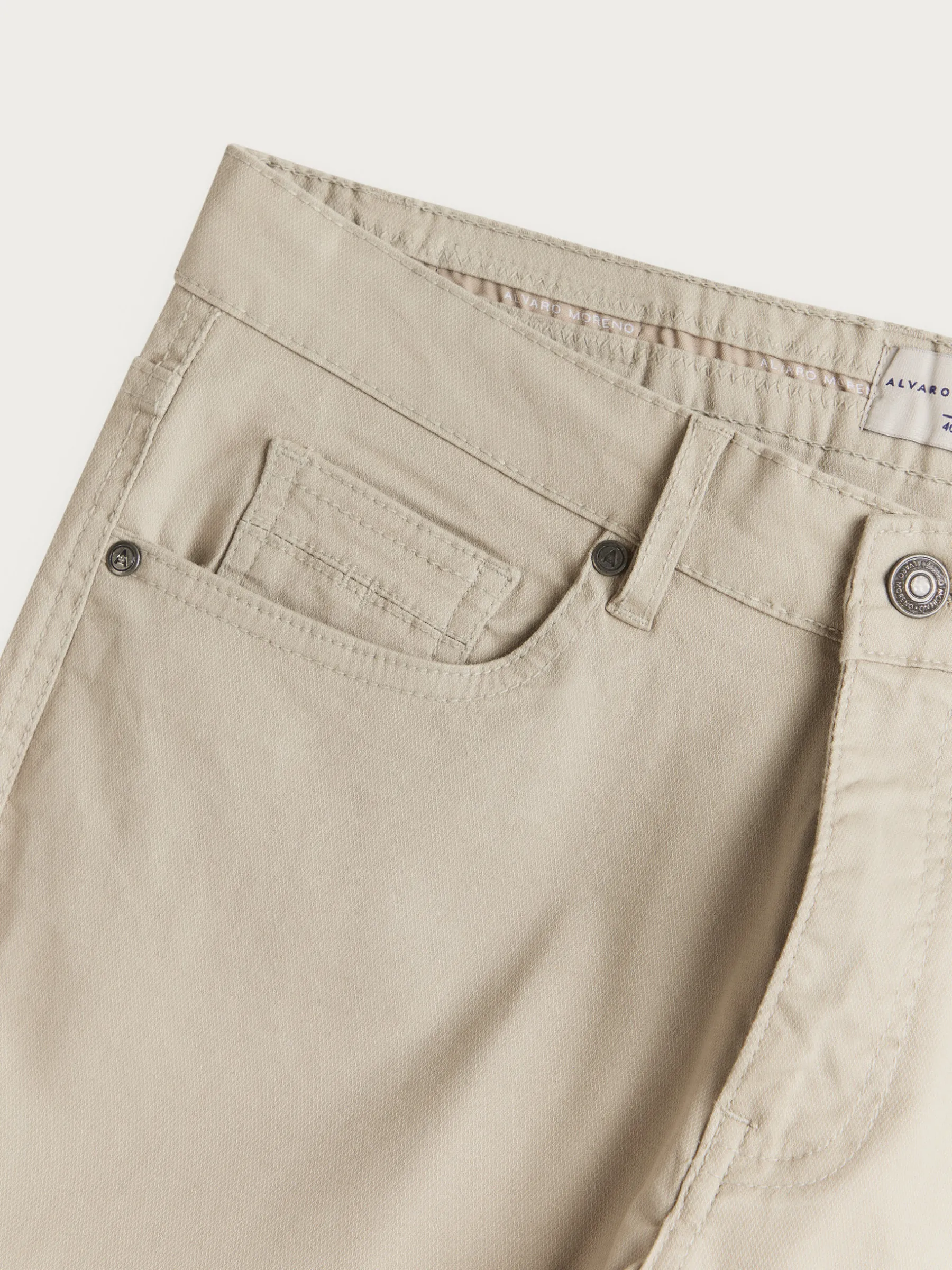 Alvaro Moreno PANTALON MICRO 5PKT-Hombre Casual