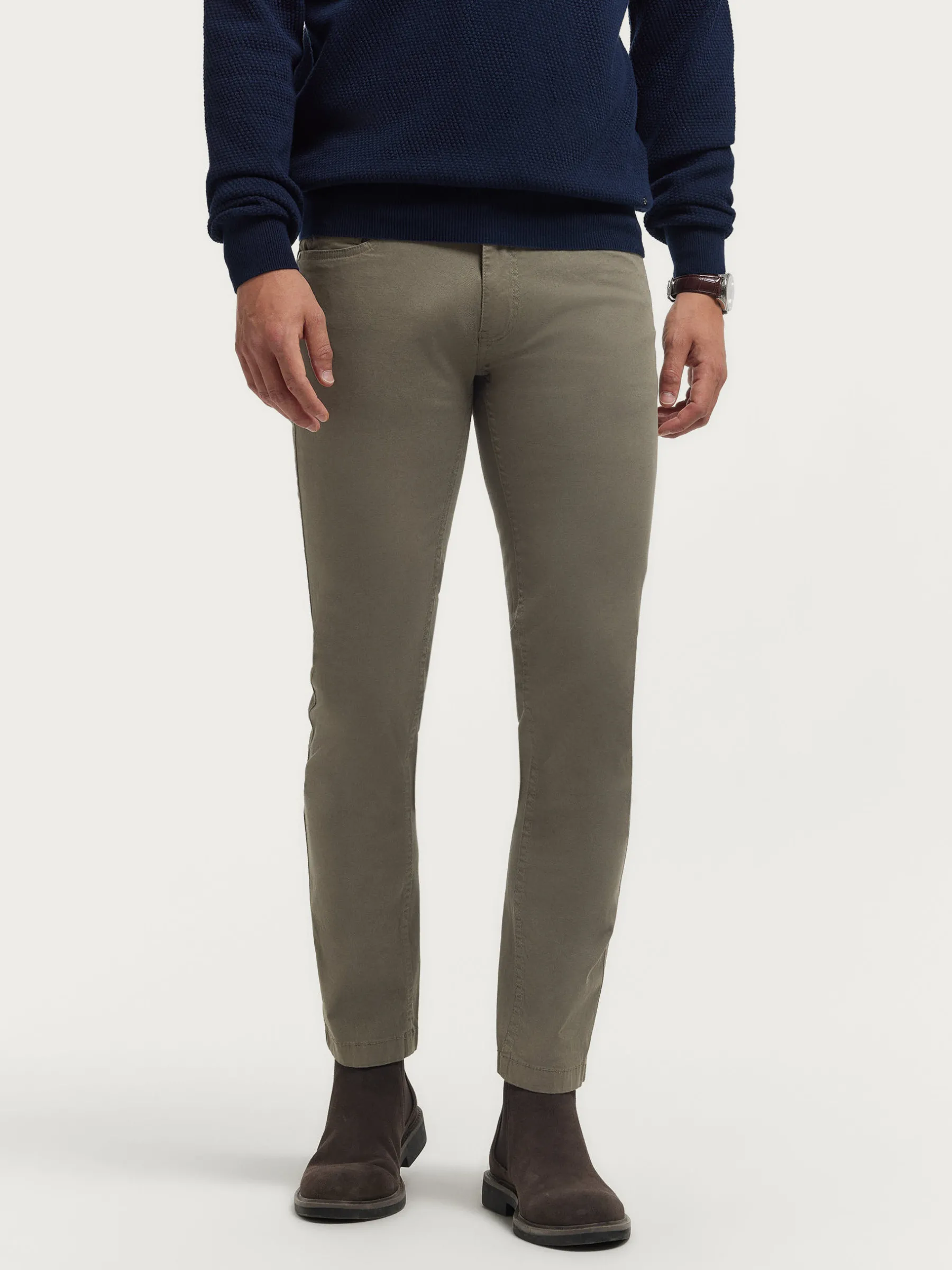 Alvaro Moreno PANTALON MICRO 5PKT-Hombre Casual