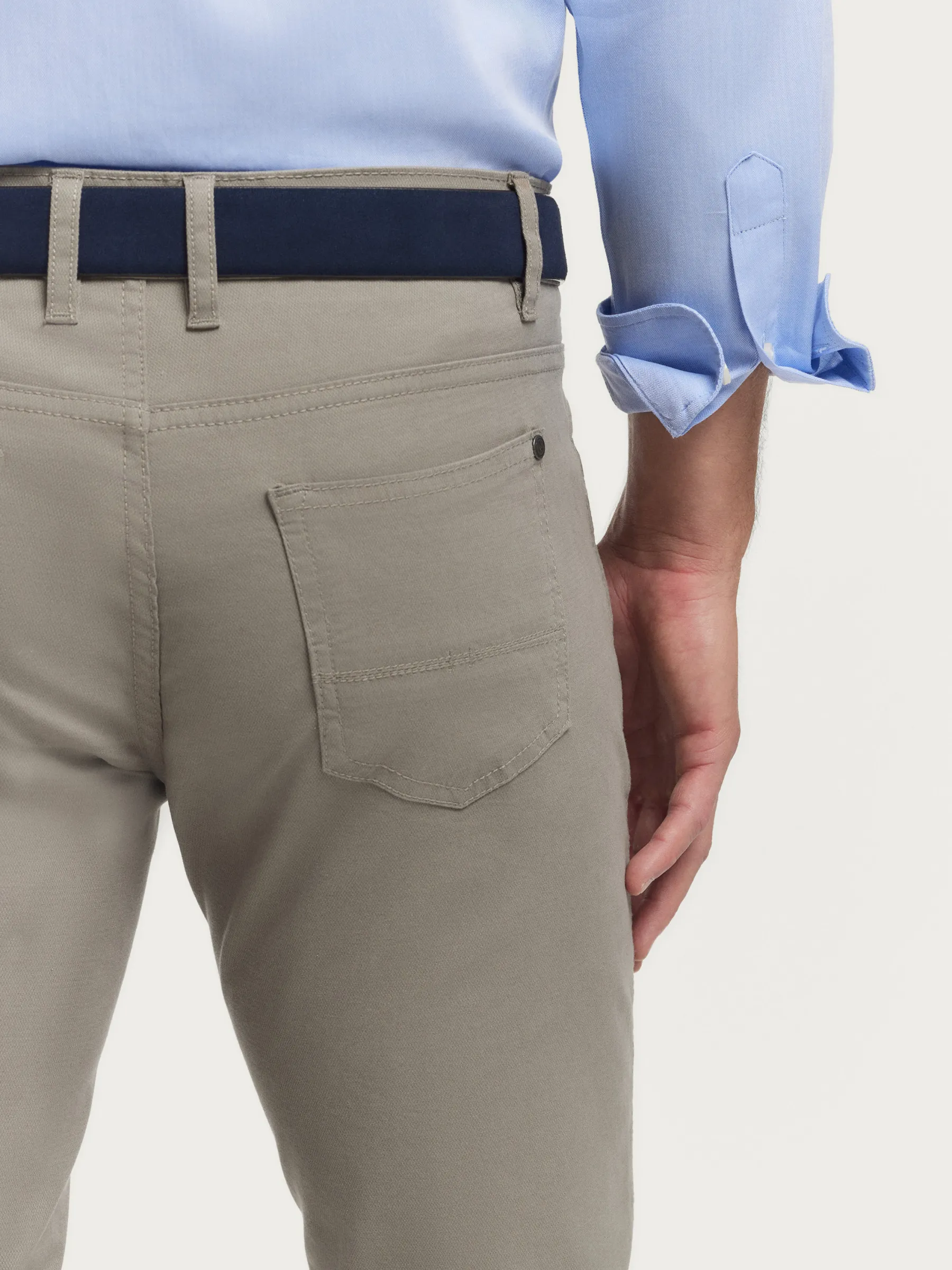 Alvaro Moreno PANTALON MICRO 5PKT-Hombre Casual