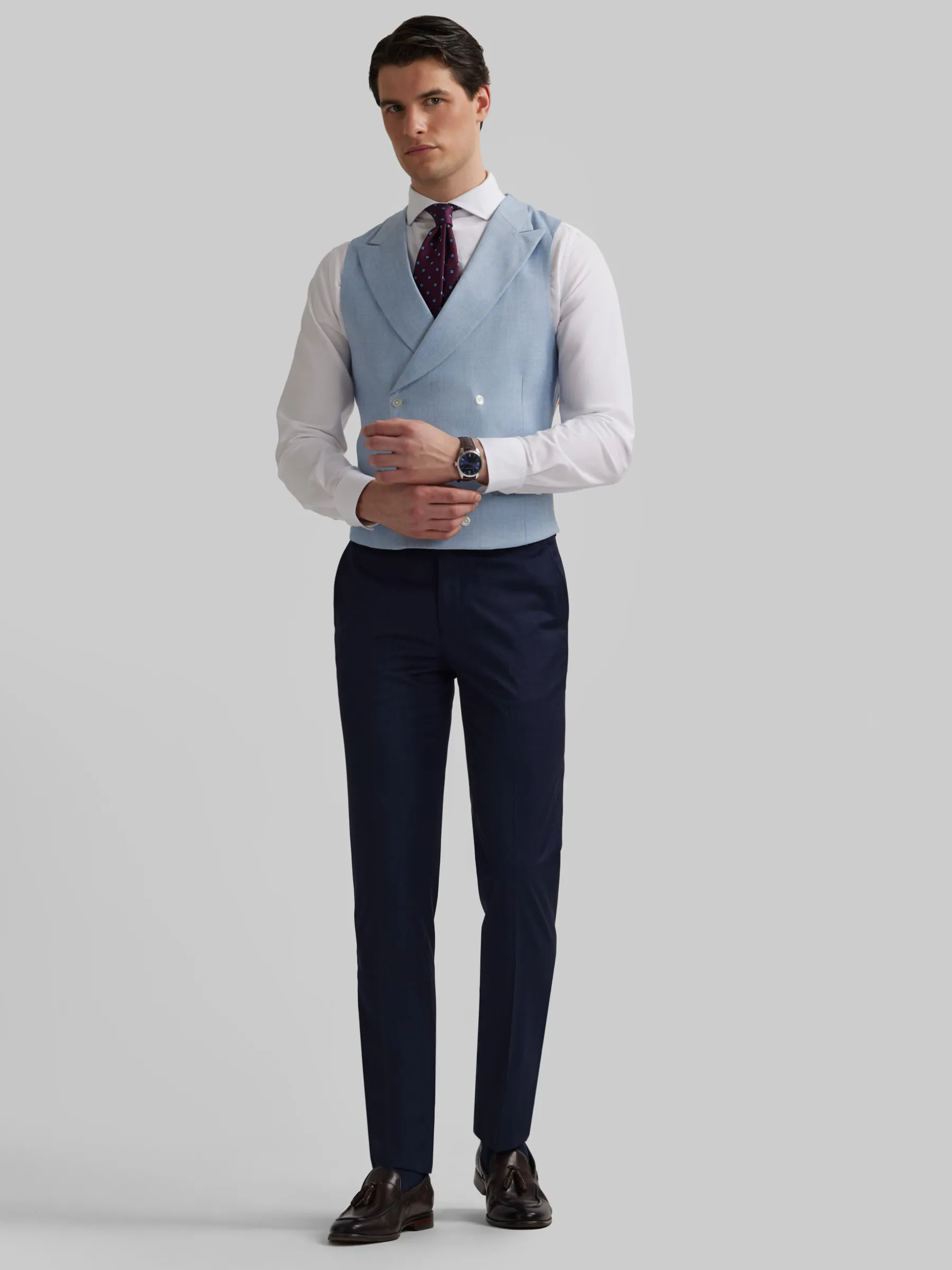 Alvaro Moreno PANTALON MILANO GALES-Hombre Trajes|Trajes