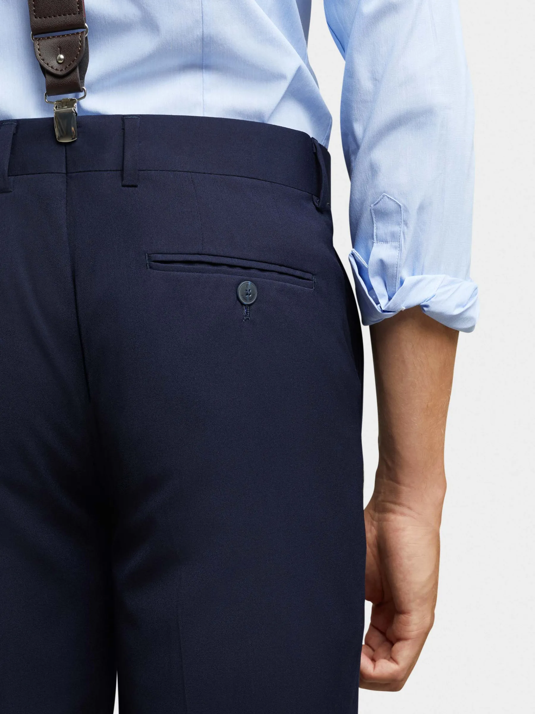 Alvaro Moreno PANTALON PLAIN SLIM-Hombre Trajes|Trajes