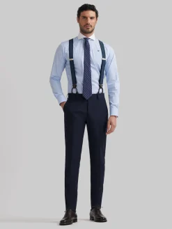 Alvaro Moreno PANTALON TWILL CRUZADO-Hombre Trajes|Trajes