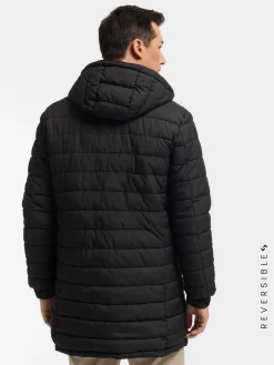 Alvaro Moreno PARKA RATCHED REVERSIBLE | MARRÓN-Hombre Cazadoras Y Parkas