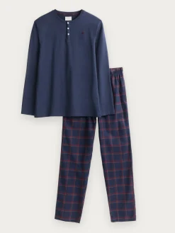 Alvaro Moreno PIJAMA FRANELA CUADROS-Hombre Pijamas