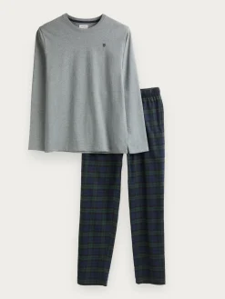 Alvaro Moreno PIJAMA FRANELA CUADROS-Hombre Pijamas