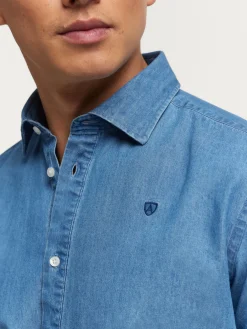 Alvaro Moreno POLERA DENIM-Hombre Casual|Poleras