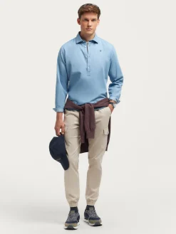 Alvaro Moreno POLERA DENIM-Hombre Poleras|Casual