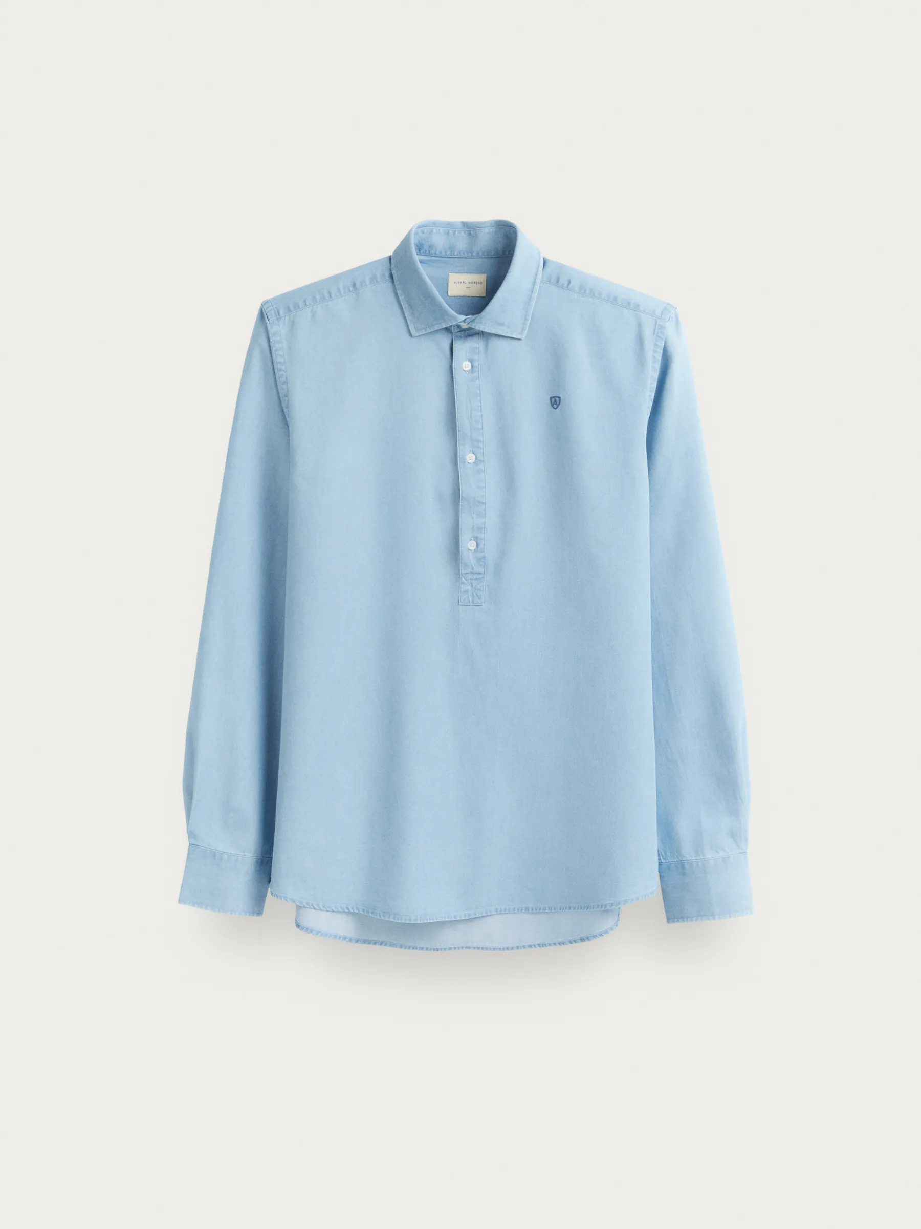 Alvaro Moreno POLERA DENIM-Hombre Poleras|Casual