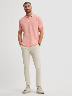 Alvaro Moreno POLO BASIC SALMÓN-Hombre Polos Y Poleras