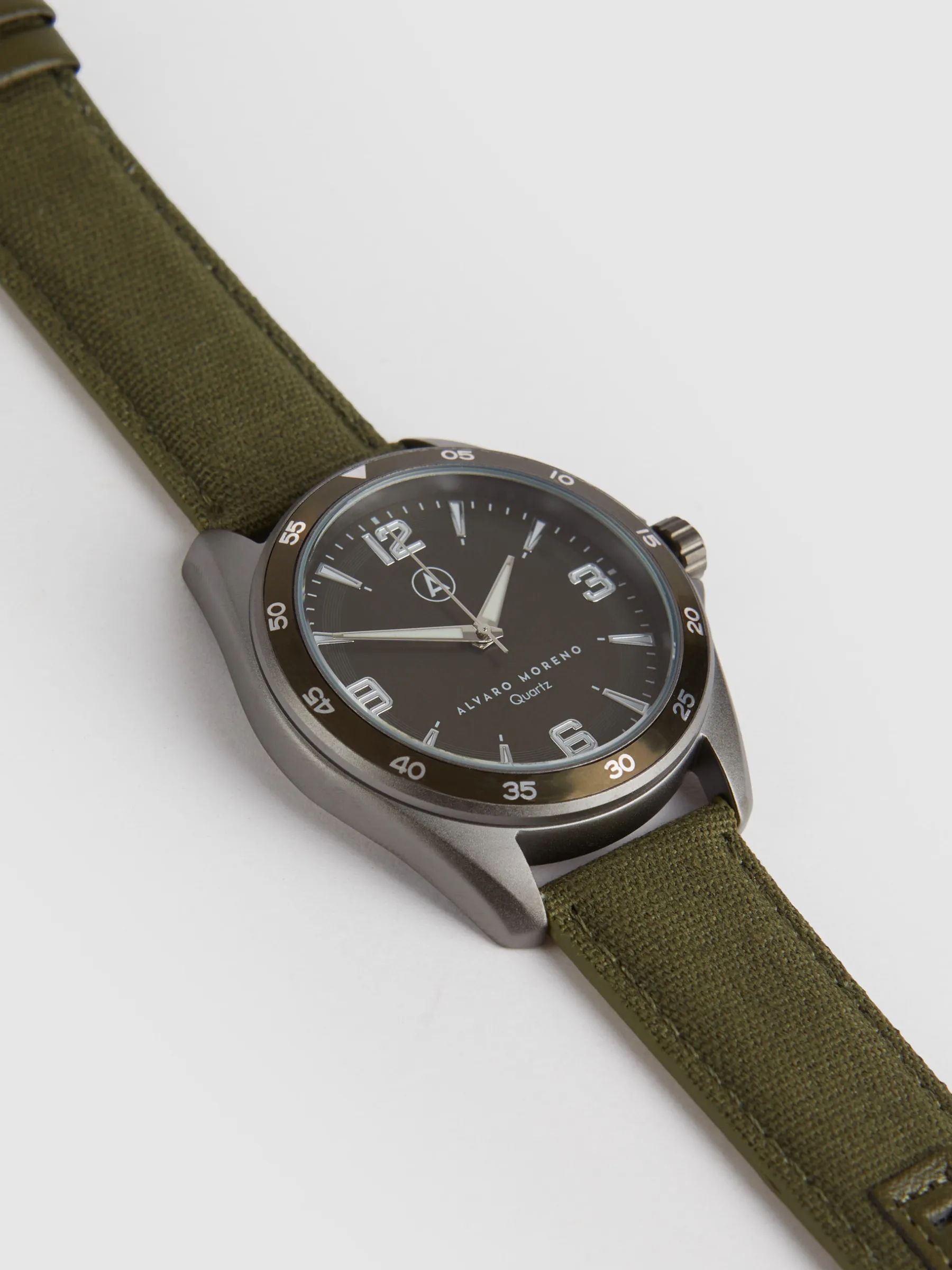 Alvaro Moreno RELOJ CANVAS QUARTZ-Hombre Relojes