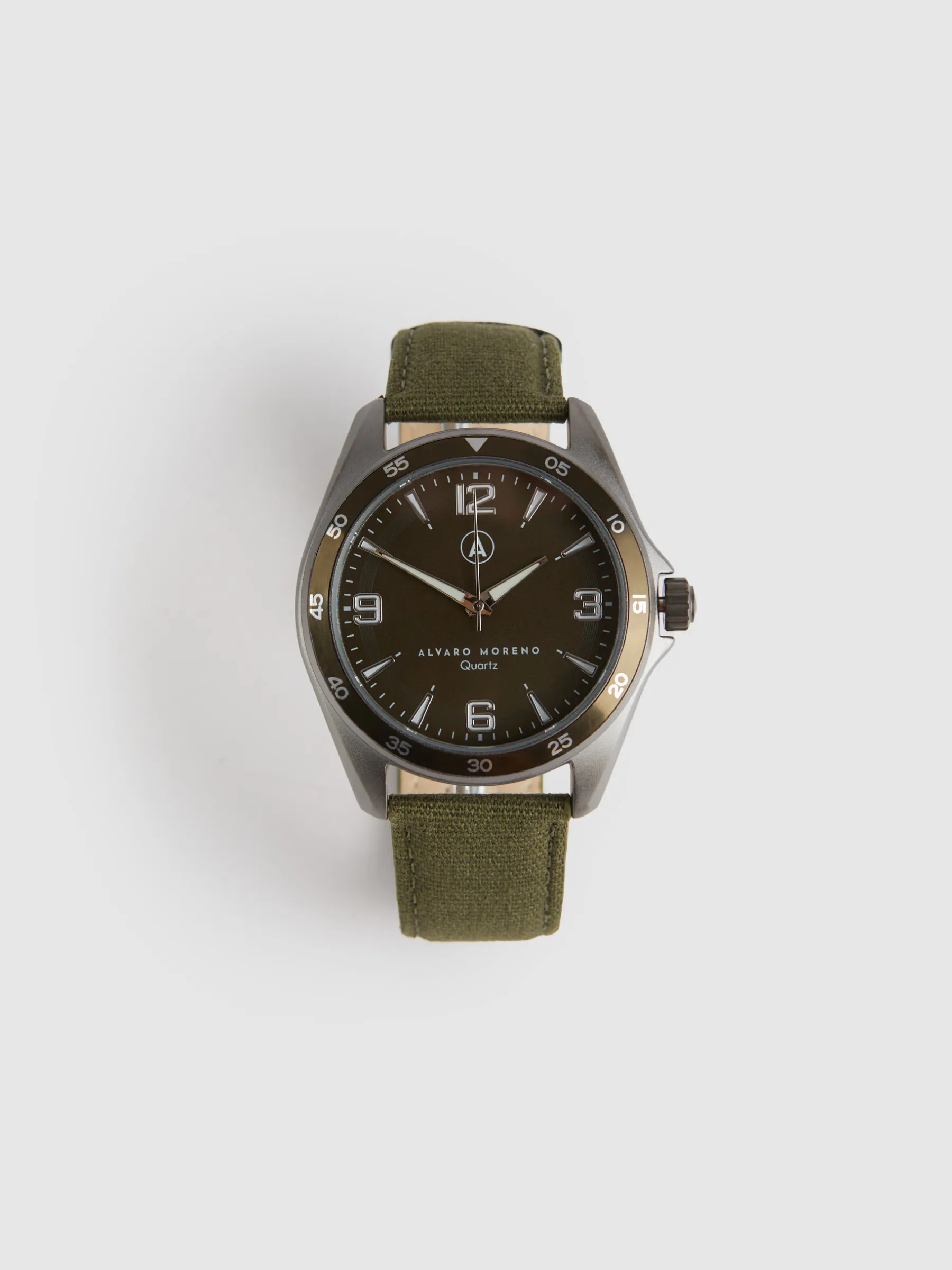 Alvaro Moreno RELOJ CANVAS QUARTZ-Hombre Relojes