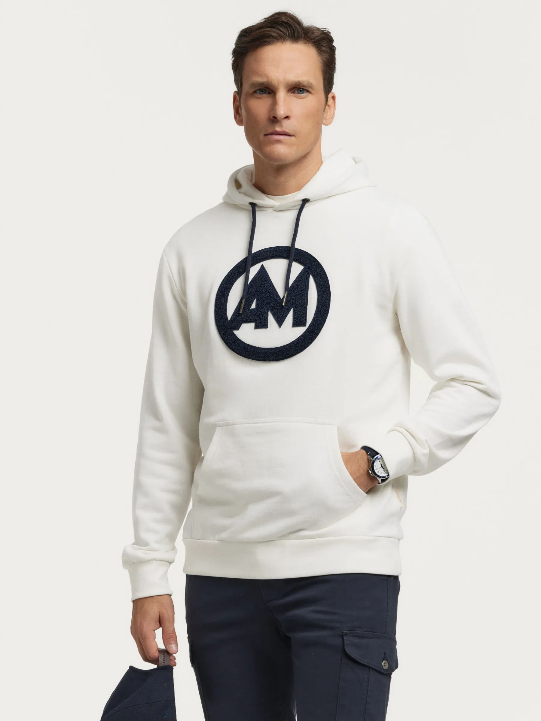Alvaro Moreno SUDADERA LOGO-Hombre Sudaderas